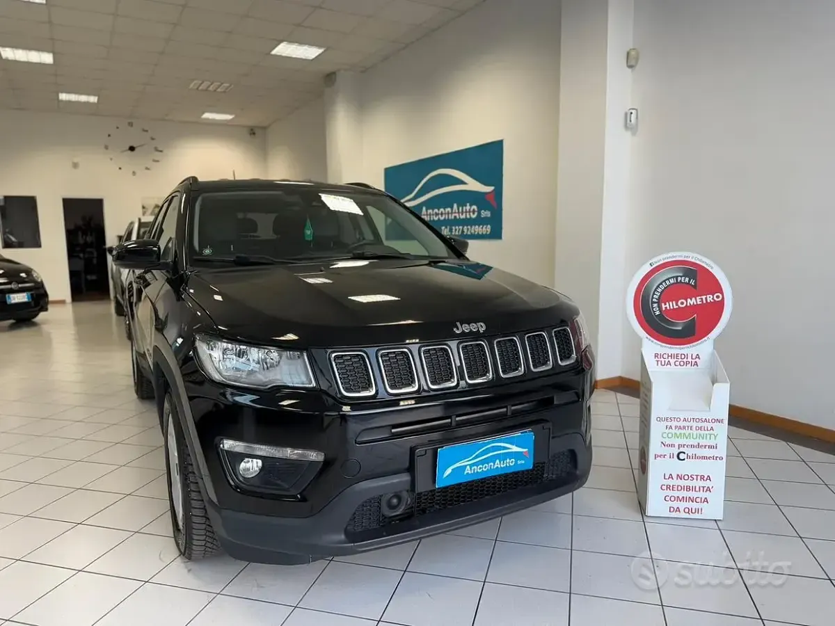 Usata Jeep Compass Longitude 120 CV (88 kW) 2017 Nero SUV