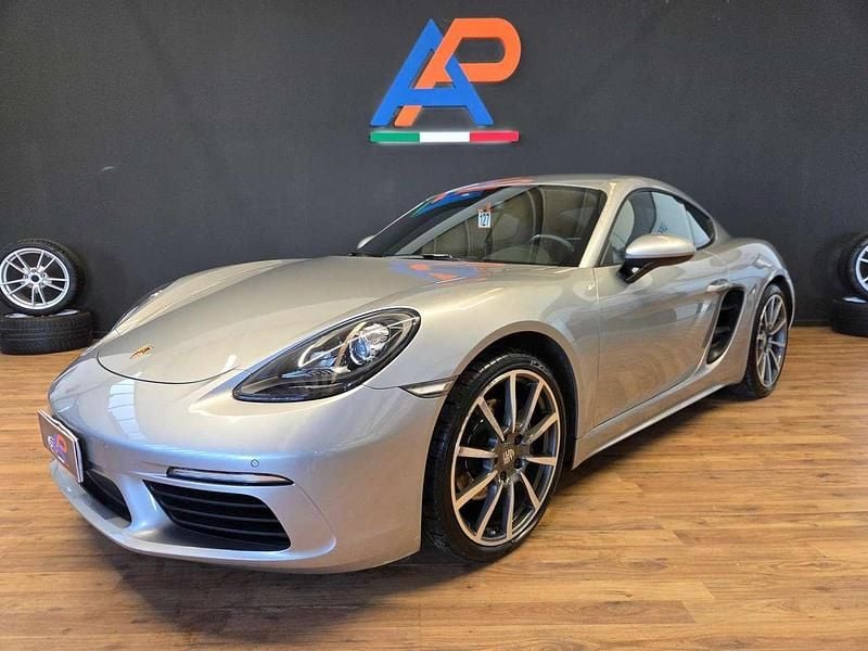 Usata Porsche 718 Cayman 300 CV (220 kW) 2018 Argento Coupé