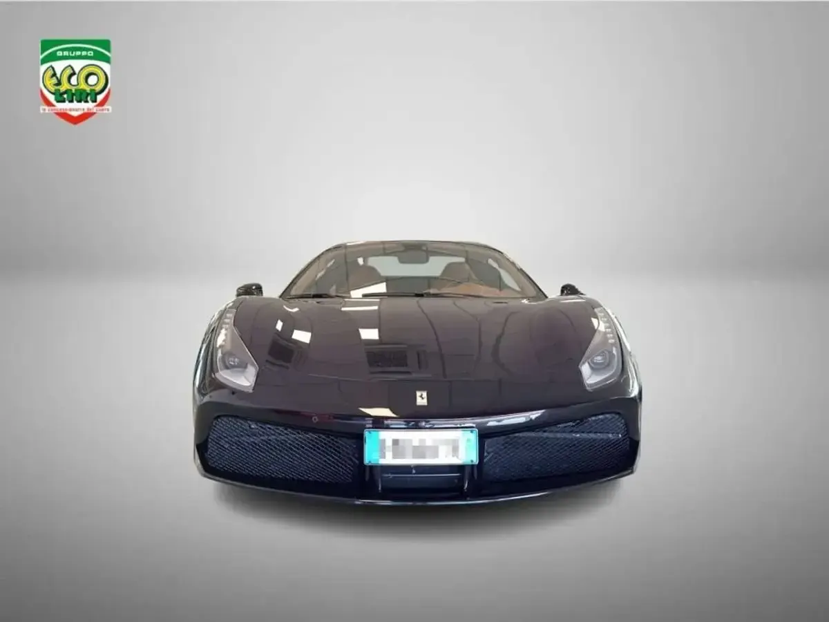 Usata Ferrari 488 670 CV (492 kW) 2018 Nero Cabrio