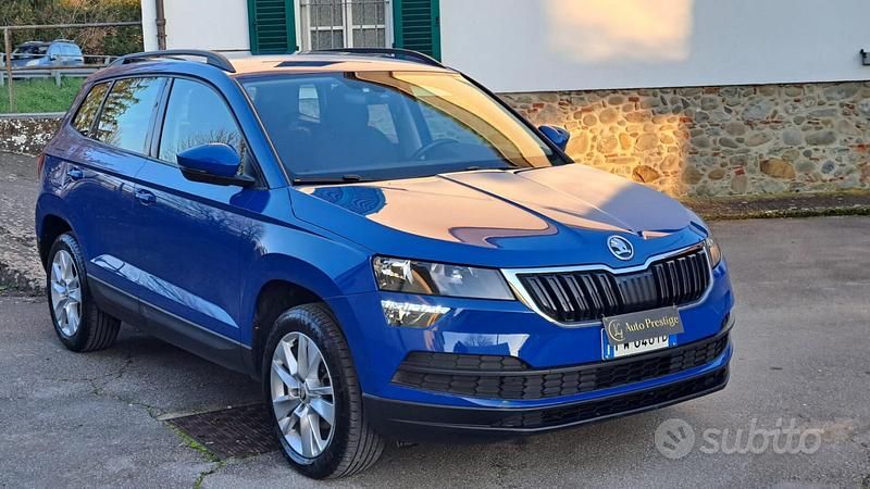 Usata Skoda Karoq Style 115 CV (84 kW) 2019 Blu SUV