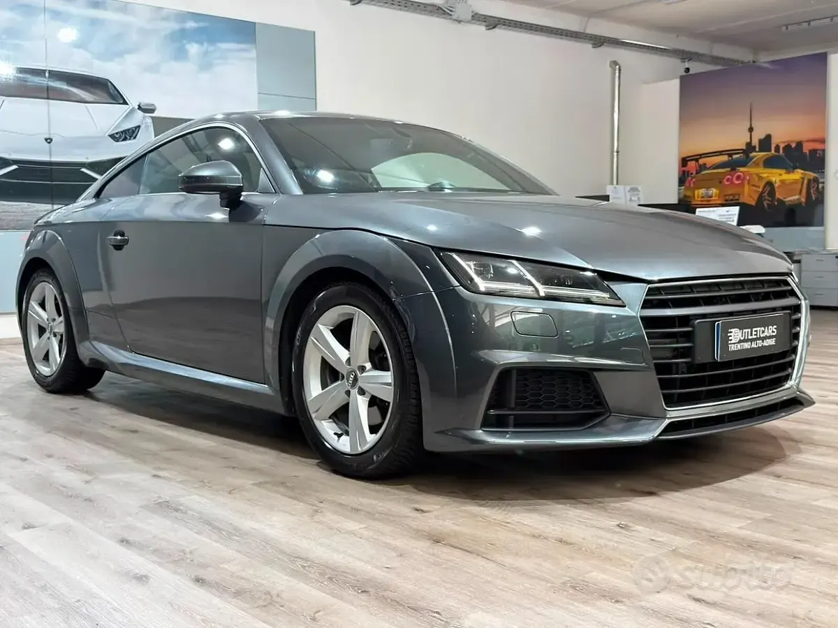 Usata Audi TT S-Line 184 CV (135 kW) 2015 Grigio met. Coupé