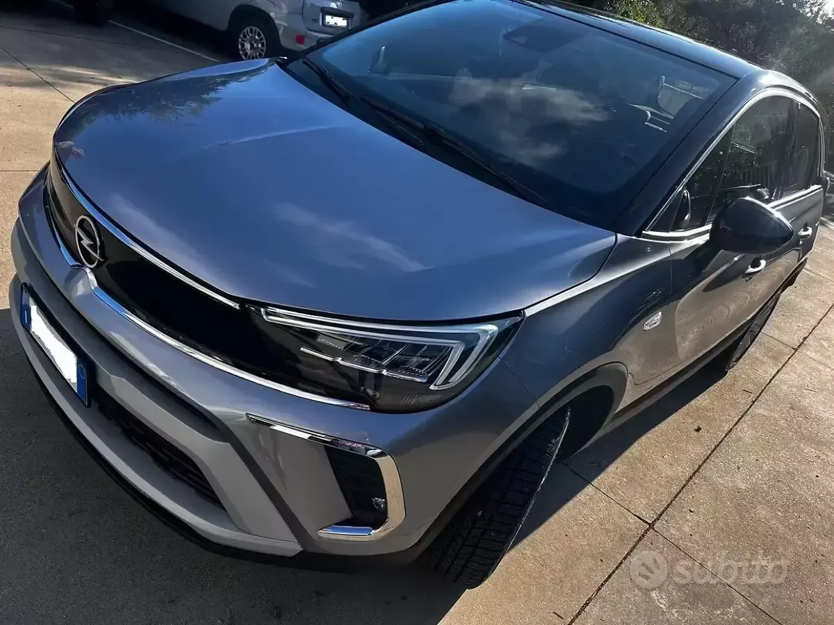 Usata Opel Crossland Elegance 120 CV (88 kW) 2021 Grigio SUV
