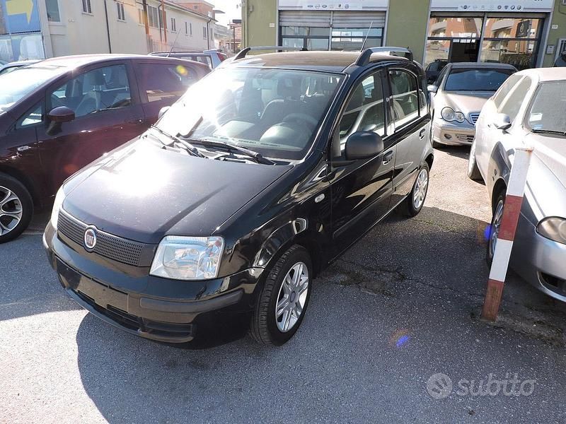 Usata Fiat Panda 2011 Nero Utilitaria