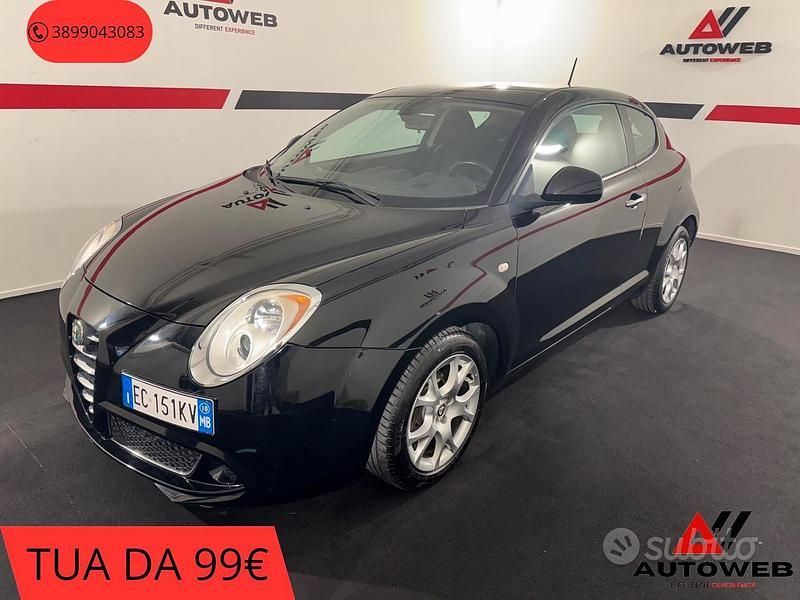 Nero Usata 2010 Alfa Romeo MiTo Distinctive Due volumi | 4690 € (Buon prezzo) - Immagine 1/4