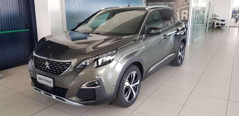 Usata Peugeot 3008 GT-line 131 CV (96 kW) 2019 Nero SUV