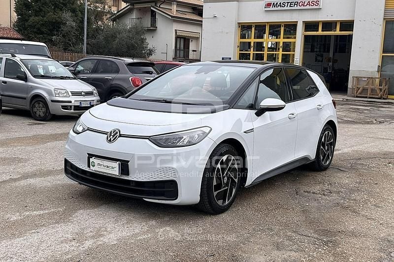 Usata VW ID.3 Life 69 kW (95 CV) 2021 Bianco Utilitaria