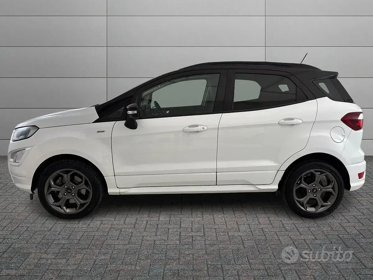 Usata Ford Ecosport ST-Line 99 CV (72 kW) 2018 Bianco SUV