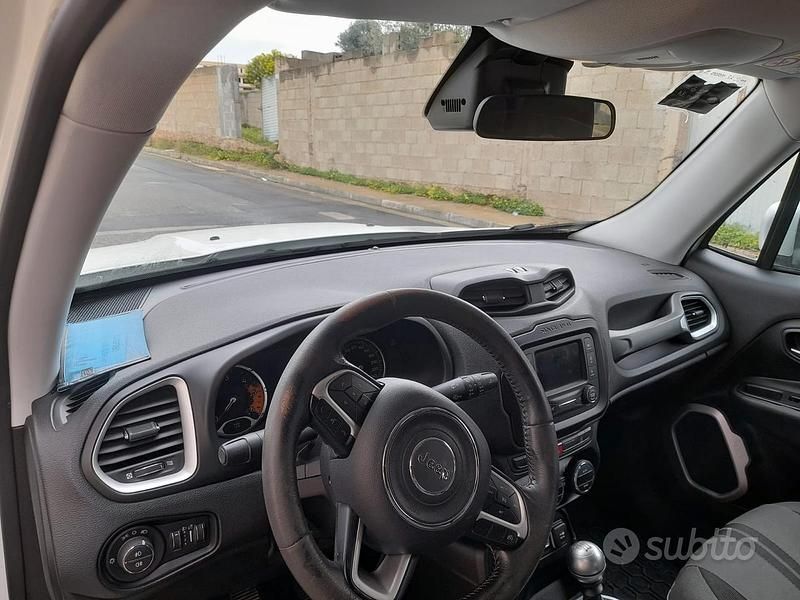 Usata Jeep Renegade 120 CV (88 kW) 2015 Bianco SUV