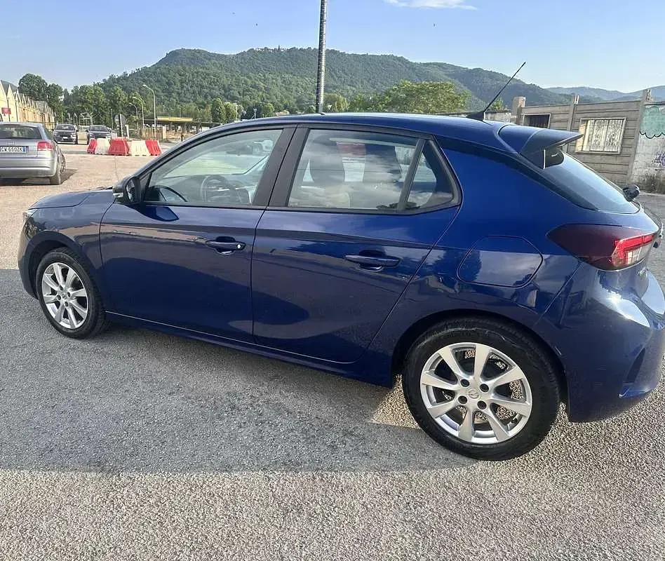 Usata Opel Corsa Edition 75 CV (55 kW) 2021 Blu Utilitaria