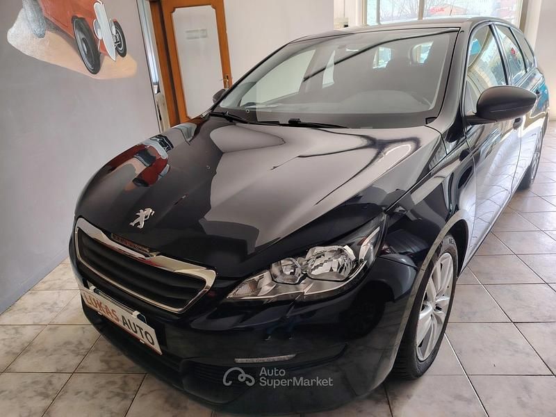 Usata Peugeot 308 Business-Line 120 CV (88 kW) 2015 Blu Station wagon