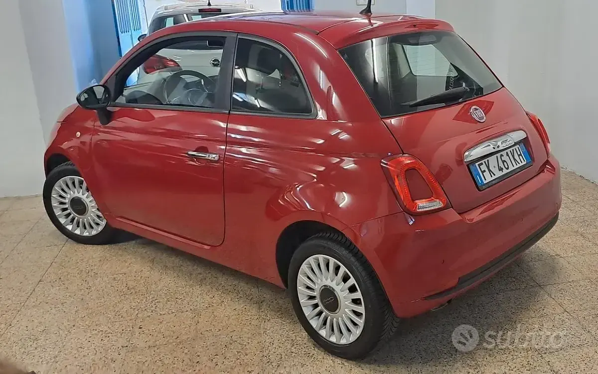 Usata Fiat 500 Lounge 69 CV (50 kW) 2017 Rosso Berlina