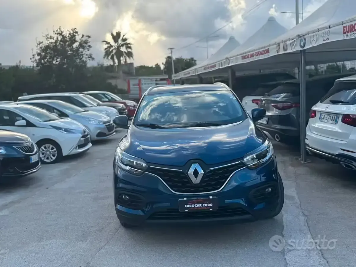 Usata Renault Kadjar Life 116 CV (85 kW) 2020 Blu SUV