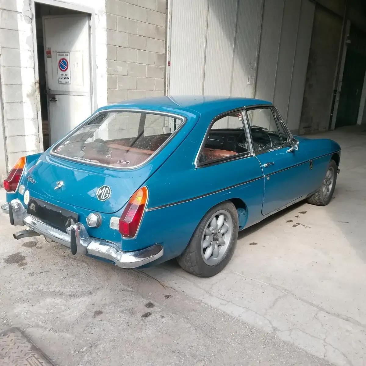 Usata MG B GT 89 CV (65 kW) 1973 Blu Coupé