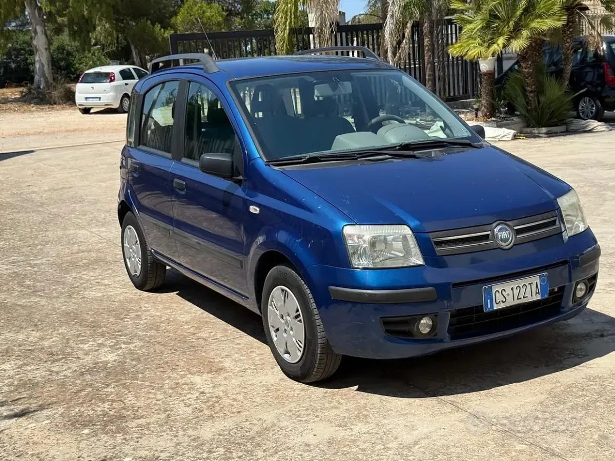 Usata Fiat Panda Dynamic 60 CV (44 kW) 2004 Blu Utilitaria