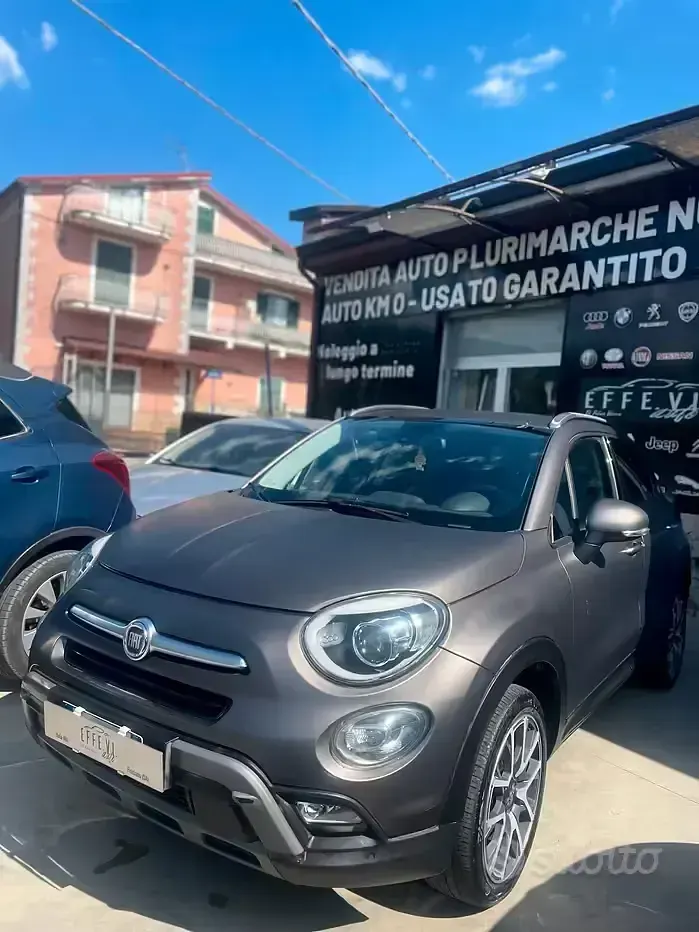 Usata Fiat 500X Cross Plus 170 CV (125 kW) 2016 Grigio SUV
