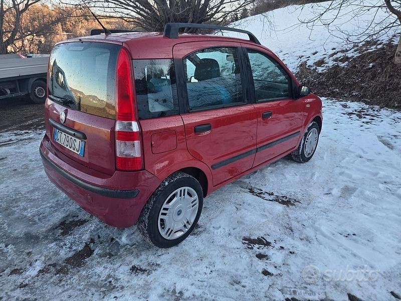 Usata Fiat Panda Dynamic 60 CV (44 kW) 2005 Rosso Berlina