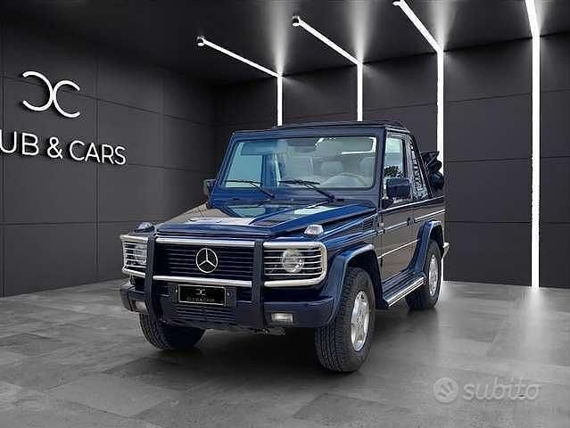 Usata Mercedes G320 215 CV (158 kW) 1998 Blu SUV
