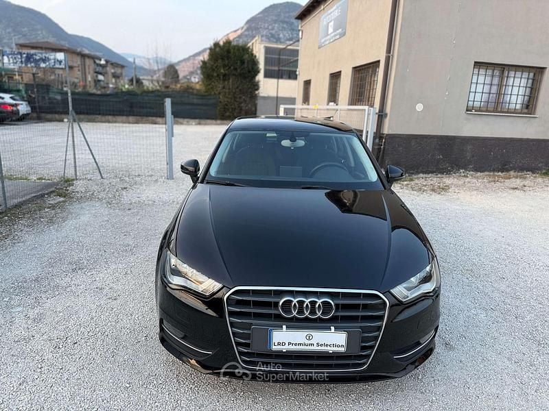 Usata Audi A3 Ambition 110 CV (80 kW) 2014 Nero Berlina