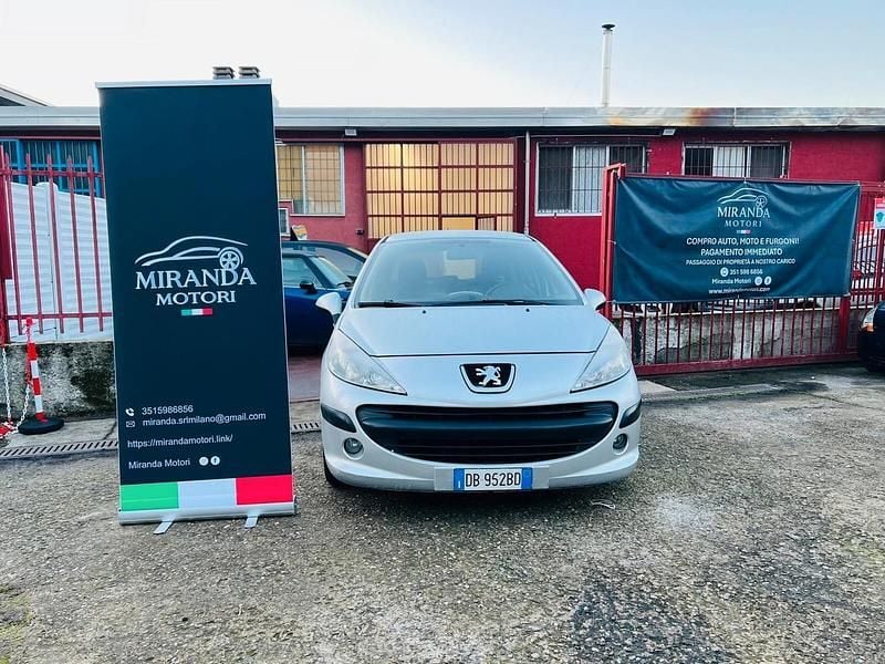 Usata Peugeot 207 109 CV (80 kW) 2006 Grigio Berlina