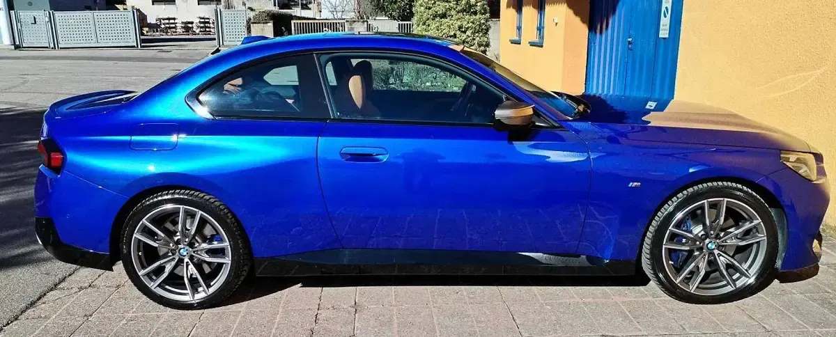 Usata BMW M240i M Sport 374 CV (275 kW) 2024 Blu Coupé