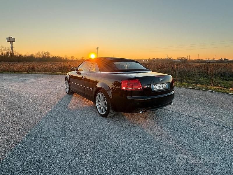 Usata Audi A4 Cabriolet 2005 Nero Cabrio