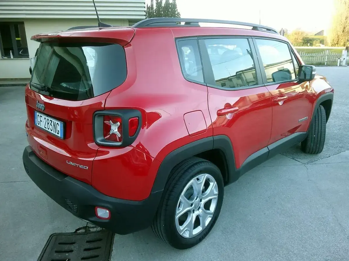 Usata Jeep Renegade Limited 131 CV (96 kW) 2021 Rosso SUV
