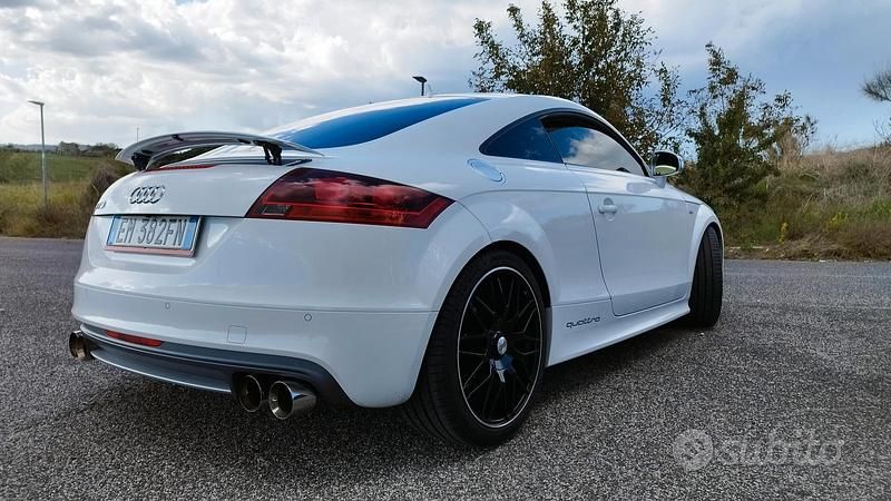 Usata Audi TTS S-Line 400 CV (294 kW) 2012 Bianco Coupé