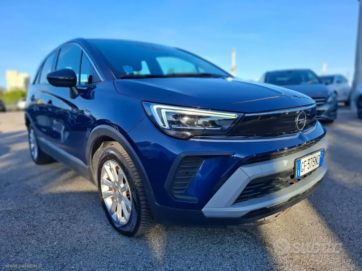 Usata Opel Crossland Edition 83 CV (61 kW) 2021 Bluazzurro SUV