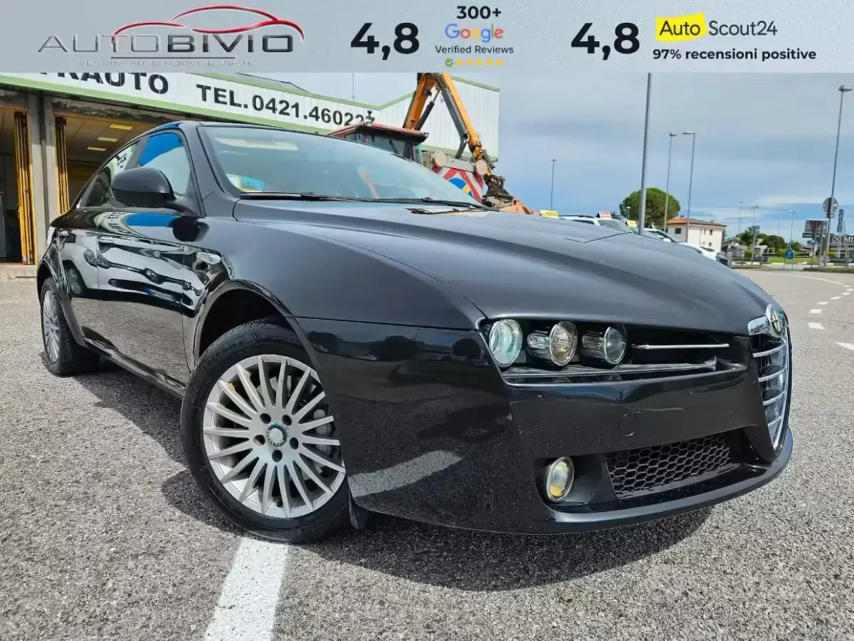 Usata Alfa Romeo 159 Progression 140 CV (102 kW) 2008 Nero Berlina