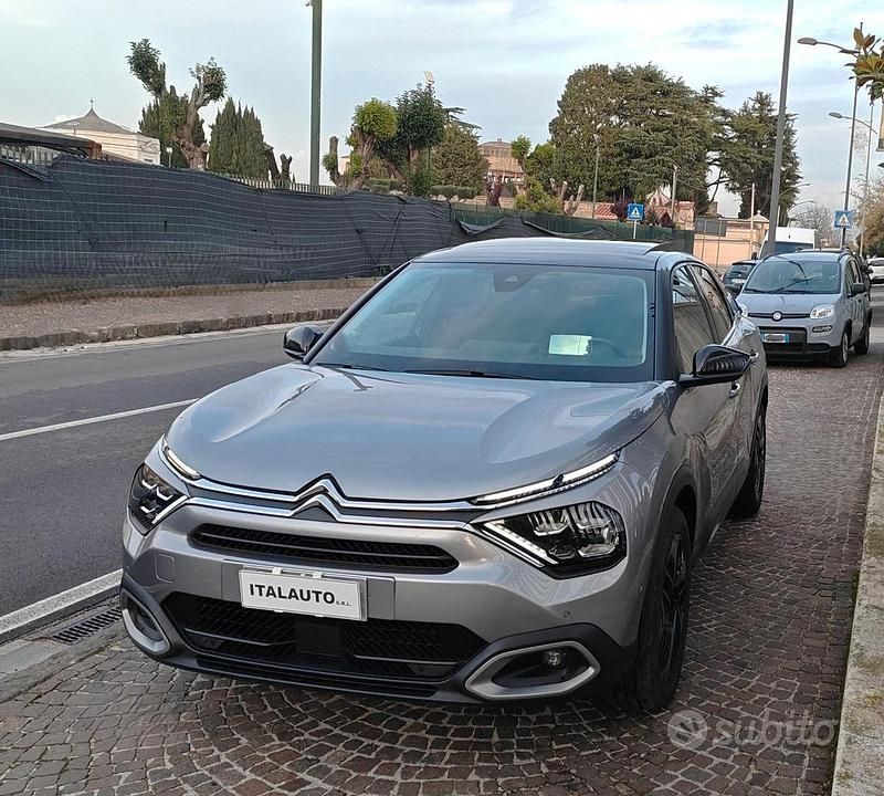 Usata Citroën C4 Shine 130 CV (95 kW) 2021 Grigio Berlina