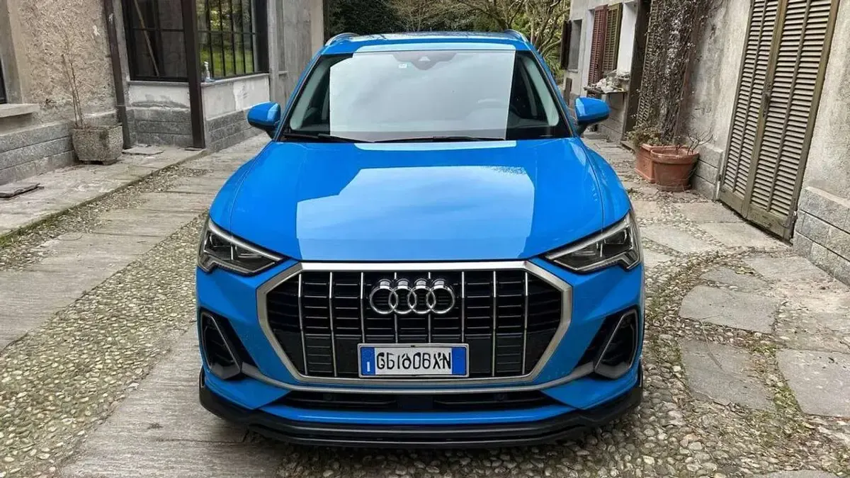 Usata Audi Q3 S-Line 150 CV (110 kW) 2022 Blu/azzurro SUV
