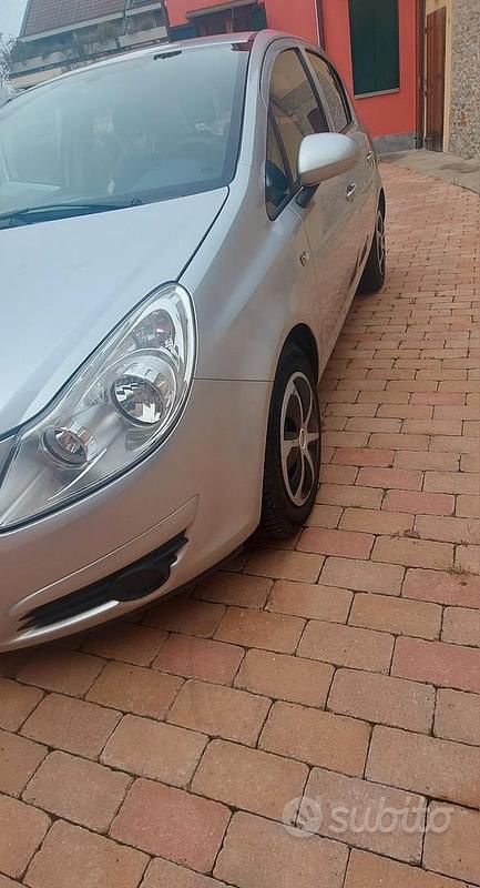 Usata Opel Corsa Enjoy 80 CV (58 kW) 2008 Grigio Utilitaria
