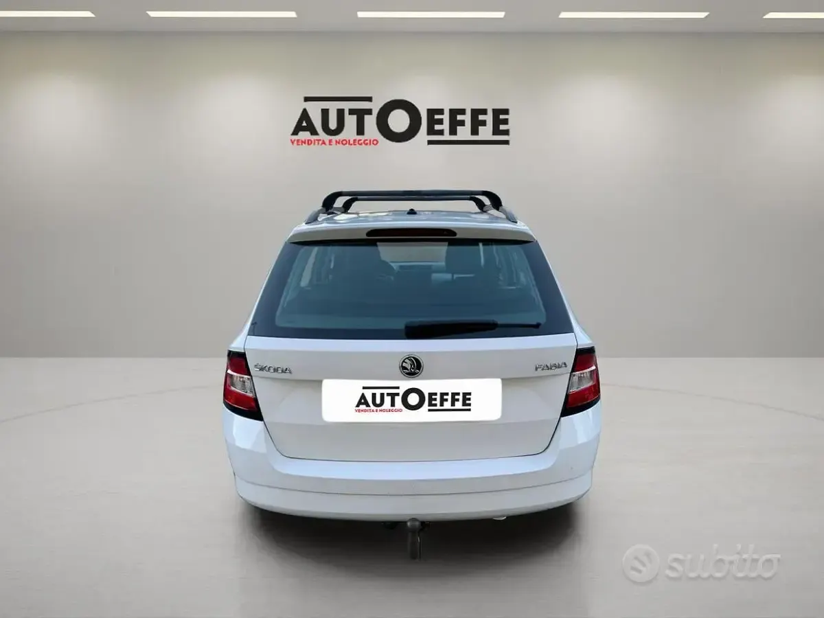 Usata Skoda Fabia Ambition 75 CV (55 kW) 2018 Bianco Station wagon