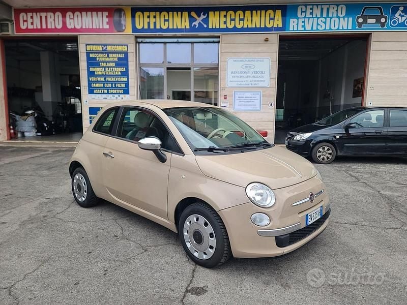 Usata Fiat 500 Pop 69 CV (50 kW) 2014 Beige