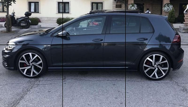 Usata VW Golf VII GTD 184 CV (135 kW) 2018 Grigio Berlina