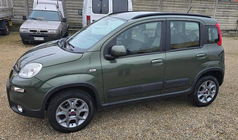Usata Fiat Panda 4x4 Climbing 75 CV (55 kW) 2013 Verde Utilitaria