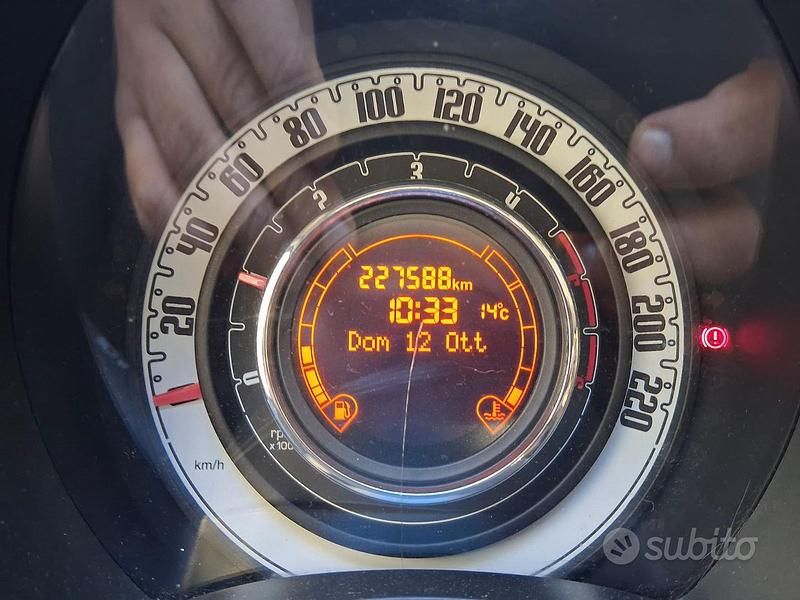Usata Fiat 500 Lounge 95 CV (69 kW) 2014 Bianco