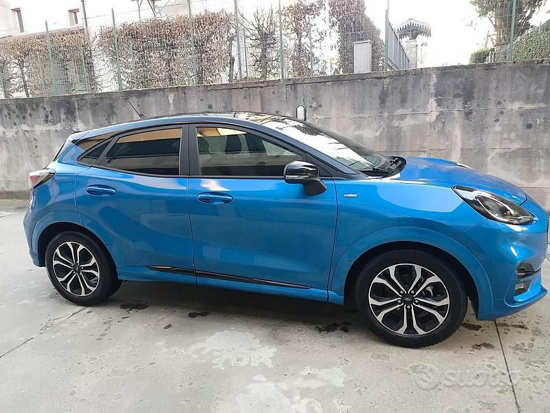 Usata Ford Puma ST-Line 125 CV (91 kW) 2021 Blu SUV