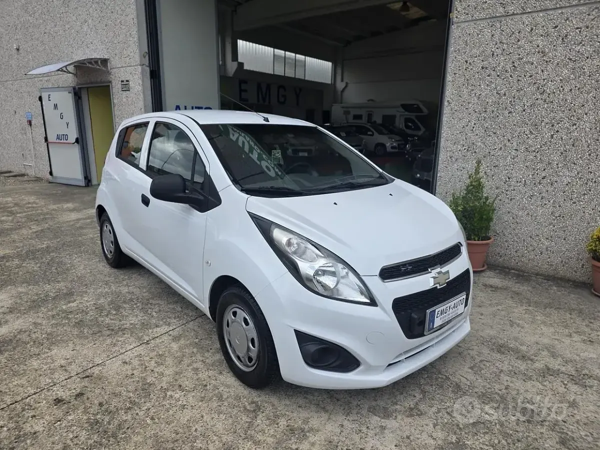 Usata Chevrolet Spark 68 CV (50 kW) 2013 Bianco Utilitaria