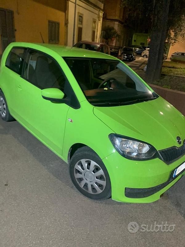 Usata Skoda Citigo 68 CV (50 kW) 2019 Verde Utilitaria