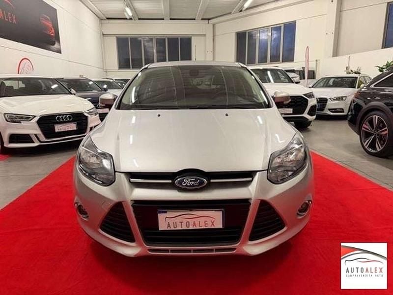 Usata Ford Focus Titanium 95 CV (69 kW) 2014 Bianco Berlina