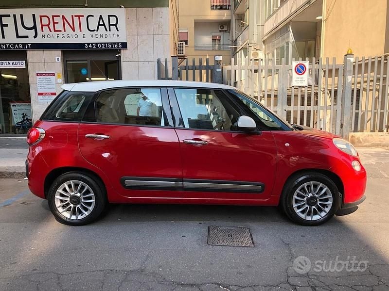 Usata Fiat 500L Easy 85 CV (62 kW) 2014 Rosso Monovolume
