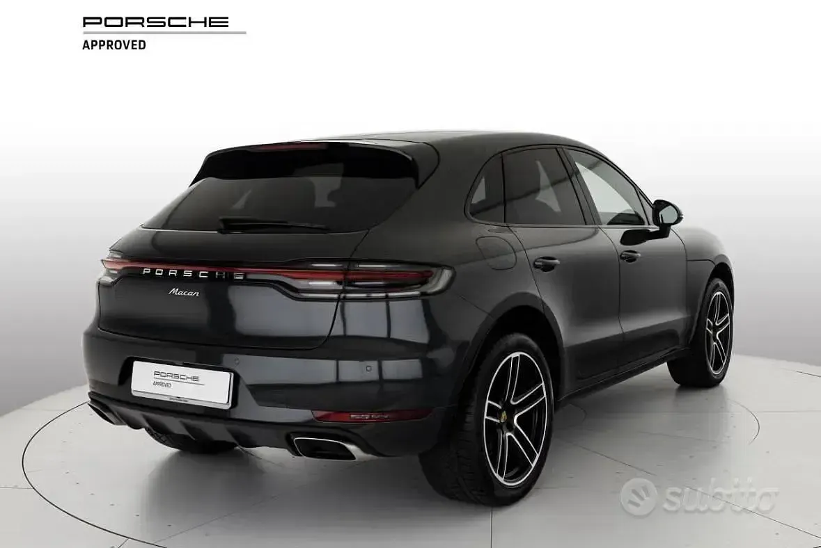 Usata Porsche Macan 245 CV (180 kW) 2019 Grigio SUV
