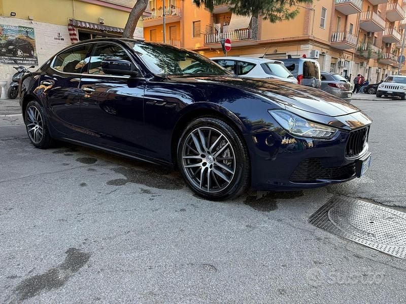 Usata Maserati Ghibli 250 CV (183 kW) 2016 Blu Berlina
