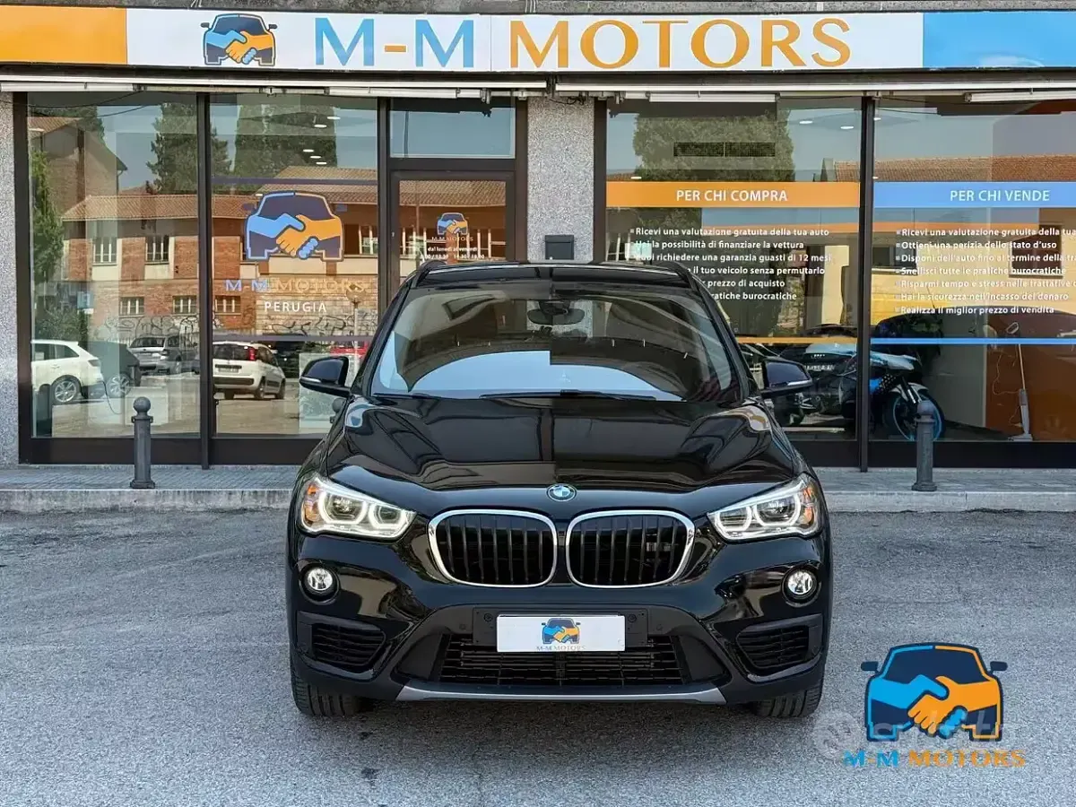 Usata BMW X1 116 CV (85 kW) 2017 Nero SUV