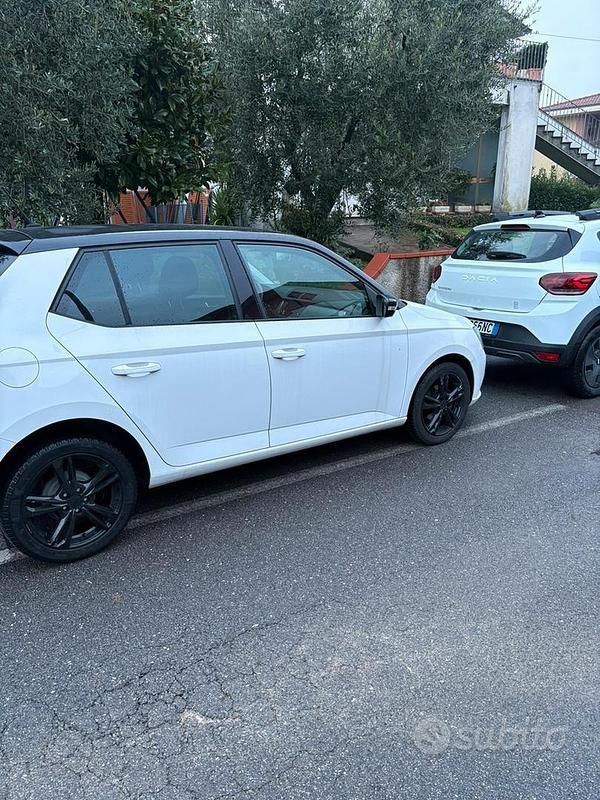 Usata Skoda Fabia Design Edition 60 CV (44 kW) 2018 Bianco Berlina