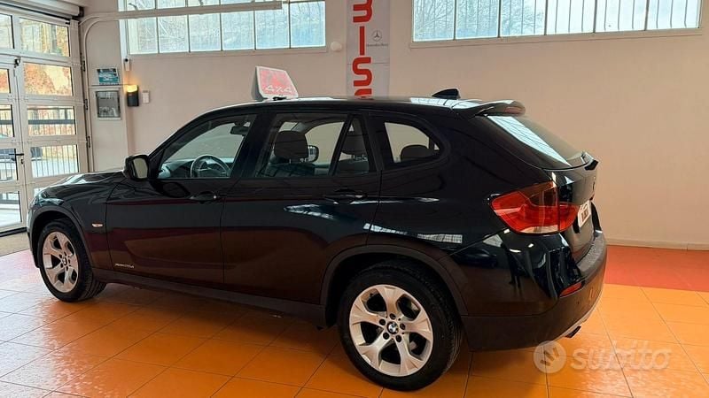 Usata BMW X1 Efficient Dynamics 177 CV (130 kW) 2010 Nero SUV