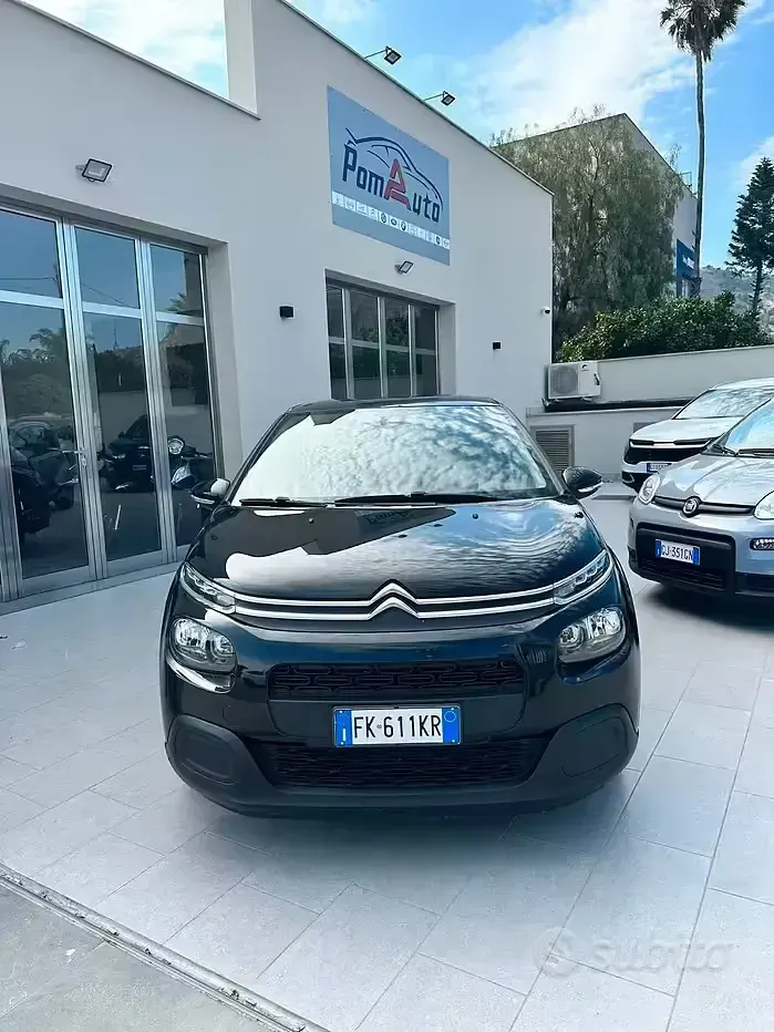 Usata Citroën C3 Shine 99 CV (72 kW) 2017 Nero Berlina
