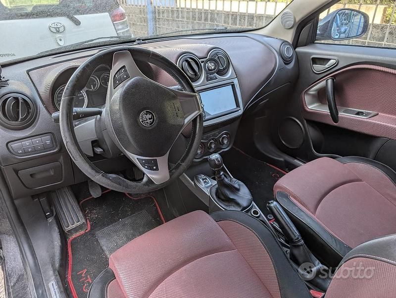 Gebraucht Alfa Romeo MiTo 120 PS (88 kW) 2008 Schwarz Kleinwagen