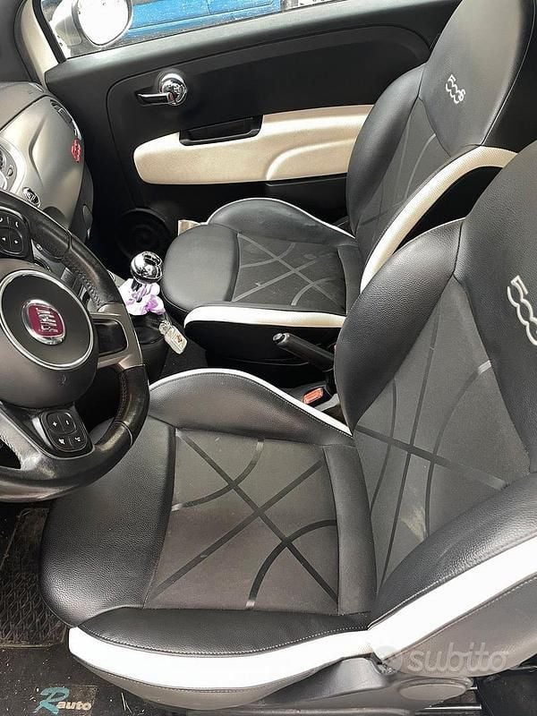 Usata Fiat 500 Sport 95 CV (69 kW) 2017 Bianco Berlina